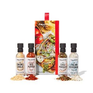 Italian Pizza Seasoning Gift Set with 4 Flavors