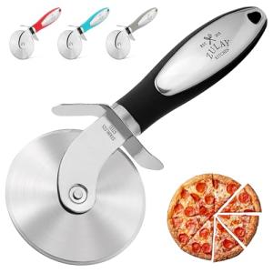 Zulay Kitchen Premium Stainless Steel Pizza Cutter Wheel