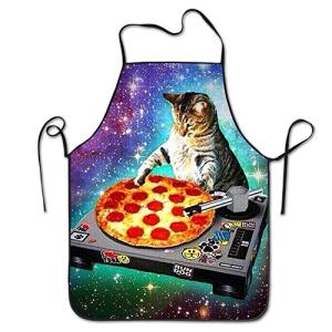 DJ PIZZA CAT Apron for Pizza Lovers