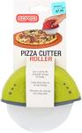 Dexas Green One-Handed Pizza Cutter Rolling Easily