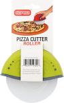 Dexas Green One-Handed Pizza Cutter Rolling Easily