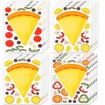 24 Pizza Stickers for Kids - Perfect for Pizza Parties