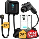 48 Amp Level 2 EV Charger with 25' Cord