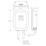 Emporia Level 2 WiFi EV Charger - 48 Amp 25ft