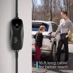 Lectron Level 1 Portable EV Charger with WiFi