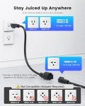 EVDANCE Portable EV Charger with 25FT Cable