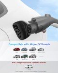 EVDANCE Portable EV Charger with 25FT Cable