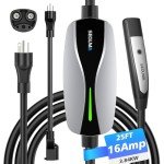 Portable EV Charger for Tesla - 16A, 25FT Cable