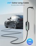 Portable EV Charger for Tesla - 16A, 25FT Cable