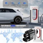 Tesla Supercharger Adapter: NACS to CCS Converter