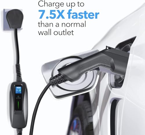 Lectron Level 2 EV Charger with 15 ft Cord