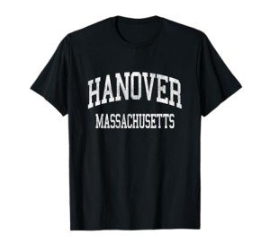 Hanover MA Vintage Sports Graphic T-Shirt