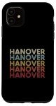 Hanover MA Retro iPhone 11 Vintage Text Case