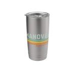 Hanover MA Vintage Striped Insulated Tumbler