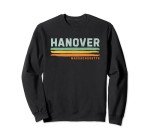 Hanover MA Vintage Striped Sweatshirt