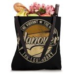 Hanover MA Vintage Distressed Tote Bag