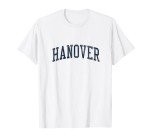 Hanover MA Vintage Navy Sports Print T-Shirt