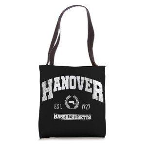 Hanover MA Vintage Inspired Tote Bag