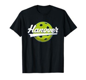 Hanover, MA Pickleball Swoosh T-Shirt