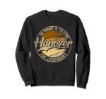 Vintage Distressed Sweatshirt for Hanover MA