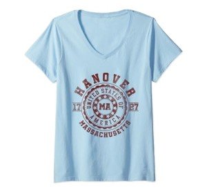 Hanover MA Vintage V-Neck T-Shirt