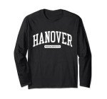Hanover MA College Style Long Sleeve T-Shirt