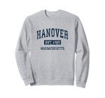 Hanover MA Vintage Sports Navy Sweatshirt