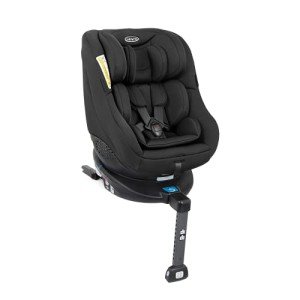 360° Rotating ISOFIX Car Seat - Black