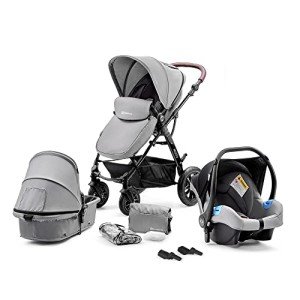 Kinderkraft MOOV 3-in-1 Travel System Pushchair