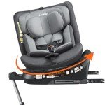Jovikids 360° Rotating i-Size Car Seat - Black