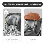 Jovikids 360° Rotating i-Size Car Seat - Black