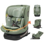 Jovikids 360° ISOFIX Rotating Car Seat - Green