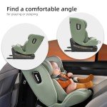 Jovikids 360° ISOFIX Rotating Car Seat - Green