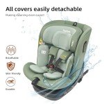 Jovikids 360° ISOFIX Rotating Car Seat - Green