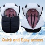 Winter Car Seat Cover with Lambswool Lining