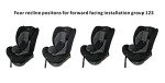 360° Reclining ISOFIX Baby Car Seat Group 0-3