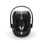 Cybex Gold Cloud G i-Size Infant Car Seat - Moon Black
