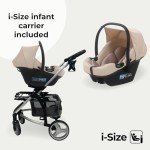My Babiie MB200i 3-in-1 Travel System - Oatmeal
