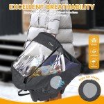 Universal Baby Car Seat Rain Cover - Dark Grey