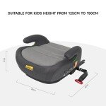 ISOFIX Booster Seat for Kids 6-12 Years