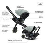 Doona X Car Seat & Travel Stroller - Dusty Sage