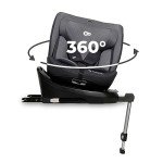 Kinderkraft I-360 Reboarder Car Seat - Grey