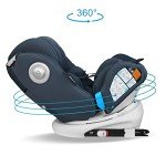 360 Swivel Baby Car Seat with ISOFIX Safety