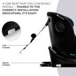 Kinderkraft I-GROW 360° Car Seat with Isofix
