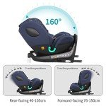 i-Size 360 Swivel Car Seat with ISOFIX - Navy