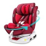LETTAS 360° Rotating Baby Car Seat with Isofix