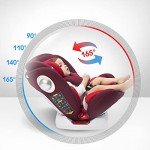LETTAS 360° Rotating Baby Car Seat with Isofix