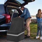 Car Seat Travel Bag for Airplane Trips - Grey