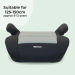 My Babiie Booster Lite R129 Car Seat - Black & Grey