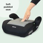 My Babiie Booster Lite R129 Car Seat - Black & Grey